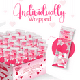 thumbnail image 3 of 30 Pack valentines day Candy Bracelets - Individually Wrapped -Love Heart Shaped Design & Delicious Flavor -Bulk Valentines Day Candy Use For Kids, Adults, Party Favor, Classroom & Office Treats., 3 of 5