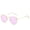 Pink mercury, variant on Trend Sunglasses Metal Frame HD Lenses Reflective Design Universal Fit Eye Protection Outdoors Shades Everyday