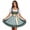 Green 10, variant on Plus Size Dresses Traditional Bavarian Dirndl Dress, Lace Trim Puff Sleeve Square Neck Polka Dot Oktoberfest Beer Festival Costume Dress Dresses for Women