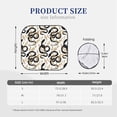 thumbnail image 3 of Vsdgher Snake Print Car Windshield Sun Shade, Reflective Sunshade Window Sunshade Sun Visor Protector Fit for Cars,Trucks,SUVs-Small, 3 of 6