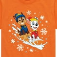 thumbnail image 3 of Paw Patrol - Chase Marshall Sledding - Toddler And Youth Short Sleeve Graphic T-Shirt, 3 of 6