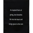thumbnail image 4 of Inspirational Wall Decor "Love" Banner Large, Inspiring Quote Wall Hanging Scroll, Affirmation Motivational Uplifting Art, Thought Saying Tapestry Color: Gray, 4 of 5
