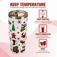 thumbnail image 6 of 30oz Christmas Tree Gingerbread Snowflake Tumbler Mug Gifts for Kids and Adults Insulated Stainless Steel Tumbler with Handle Travel Coffee Cup Water Bottles, 6 of 6