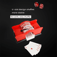 Manual Card Shuffler Poker Shuffle Machine Cards Holder Easy Hand ...