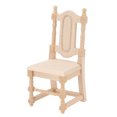 thumbnail image 4 of Miniature Chair Model, Decorative Birch Lightweight Dollhouse Armless Chair 1:12  For Kids, 4 of 8