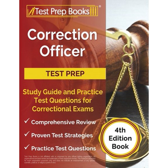 Pre-Owned Correction Officer Study Guide and Practice Test Questions for Correctional Exams [4th Edition Book], (Paperback)