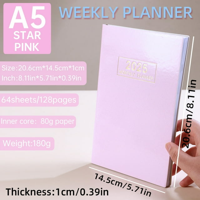To Do List Notepad, 5.71*8.11 Inch Daily Planner Undated Planner To Do List Notebook Checklist Productivity Organizer Day Planner for Office Schedule Agenda