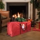 thumbnail image 4 of Bolsa de Almacenamiento para de Navidad, Decoración de de Navidad, Impermeable, Adorno de Navidad Móvil para Decoración de Fiesta, Corona Papá Noel rojo, 4 of 8