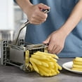 thumbnail image 6 of Sopito French Fry Cutter for Potatoes, Stainless Steel Professional Potato Cutter with 1/2inch Blade, 6 of 10
