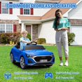 thumbnail image 4 of 12V Ride on Cars Kids for Boys Girls, Licensed Audi SQ8 Ride on Toys with Remote Control, Battery Powered Kids Electric Car Vehicle with Music, LED Lights, 3 Speed, 4 Wheeler, Blue, 4 of 10