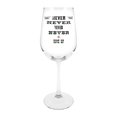 thumbnail image 1 of Santa Barbara Design Studio JKC Studio Wine Glass, Never Give Up, 1 of 3