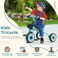 thumbnail image 4 of Qaba Tricycle for Kids 2-5 Years, Toddler Bike with Adjustable Seat, Blue, 4 of 10