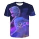 thumbnail image 2 of Verano niñas Frozen Elsa camisetas chico dibujos animados 3D estampado manga corta Kawaii camisetas Top niños Elsa princesa camiseta ropa 14T Gao Jinjia LED, 2 of 2