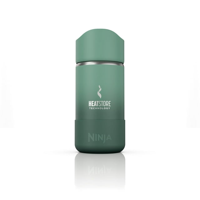 Taza de viaje Ninja Sip Perfect, 350 ml, acero inoxidable, color verde