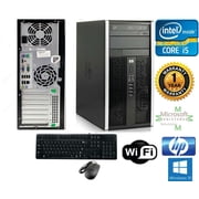 HP Tower Computer Intel I5 3.1GHz 16GB 240gb SSD +2TB HD Storage Windows 10