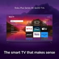 thumbnail image 3 of Pantalla Roku 55 Pulgadas 4k Qled Smart Tv Wi-fi Hdr 55r6a5r, 3 of 6