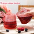 thumbnail image 2 of Copas de Vino de Plástico Suclain Rosadas con Textura Acanalada y Sin Tallo 400 mL x50, 2 of 6