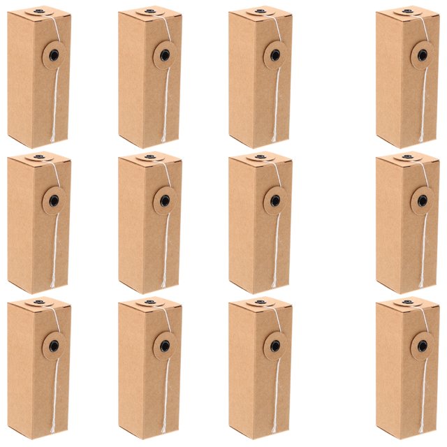 OFFIGAM 12Ud Caja De Papel Para Lápiz Labial Compacto Color Para Uso En Casa