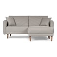 thumbnail image 2 of Sala Makora Ritz Gris Claro Lino 3 posiciones, 2 of 9