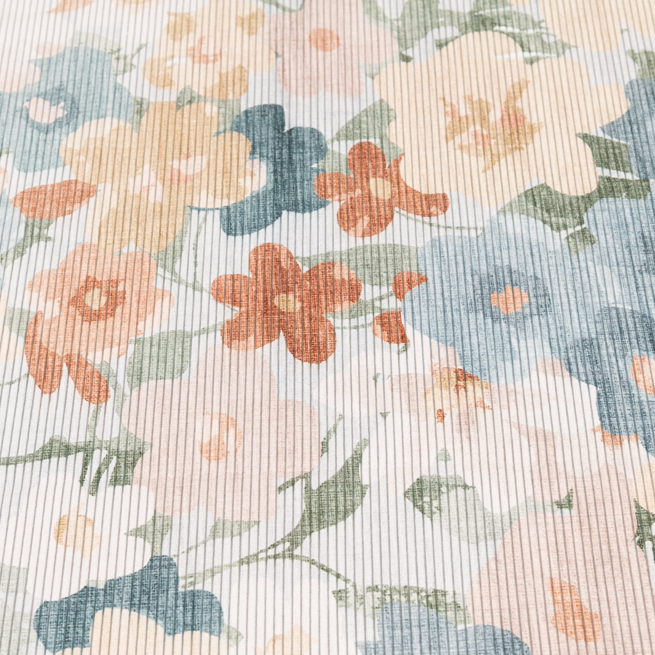 Mainstays 5'x7' Washable Floral Cluster Indoor Area Rug