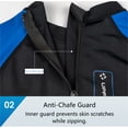 thumbnail image 3 of GKV Men's UPF 50+ Long Sleeve Full Body Wetsuit, Ultra-Light Quick-Dry Dive Suit for Snorkeling, Swimming & Surfing, 3 of 8