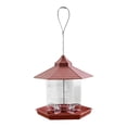 thumbnail image 2 of Hanging Bird Feeder Large Capacity Bird Feeder for Backyard Yard Garden Brown, 2 of 10