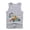 Grey, variant on Boys Sleeveless Casual Top for Summer Essentials Kids Clothing Boys Tops Shirt Lightweight Everyday Wear Casual Boys Clothes for Warm Weather