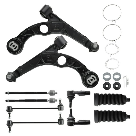 Maxpeedingrods Front Lower Control Arms Sway Bars Tierods for Dodge Dart Chrysler 200 2015-2017