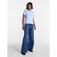 thumbnail image 2 of No Boundaries Washed Relaxed Fit Cotton Tee, Women's XXS-XXL, 2 of 5