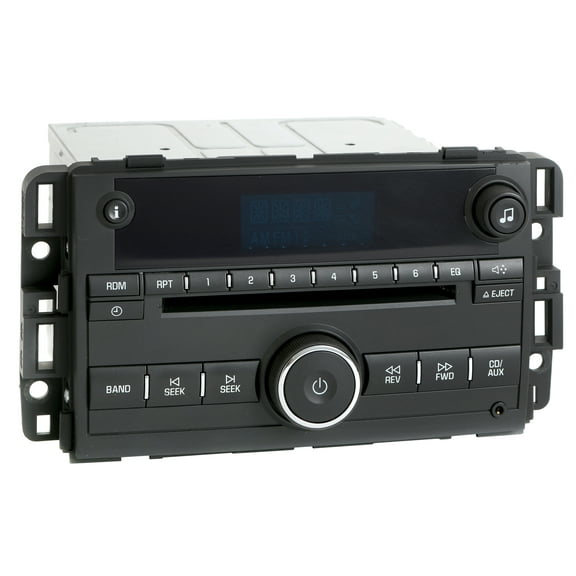 Restored Chevy Impala 2009 AM FM CD Player Radio w Bluetooth Input 25965059 U1C UNLOCKED (Refurbished)