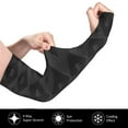thumbnail image 3 of Sun Protection Arm Sleeves for Men Women, Black Poker Sleeves to Cover Arms with Thumb Hole Cooling Sleeve, 3 of 6