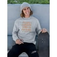 thumbnail image 2 of Romantic Walks To The Bank Sweatshirt Men -Smartprints Designs, Male Medium, 2 of 4