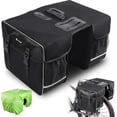 thumbnail image 1 of Fahrradtasche Doppeltasche Gepcktrger Tasche, 30l Wasserdichte Groe Packtaschen, Rcksitz-kofferraumtasche Mit Gurt, Reifeste Gepcktasche Fr Pendlergep, 1 of 5
