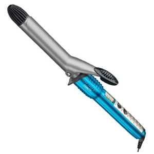 Conair InfinitiPRO Professional Anti-frizz 1" Nano Tourmaline Ceramic Spring Curling Iron, Brown