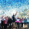 thumbnail image 2 of Zootealy Exciting Gender Reveal Rugby Set with Colorful Powder Cloud Surprise, 2 of 6