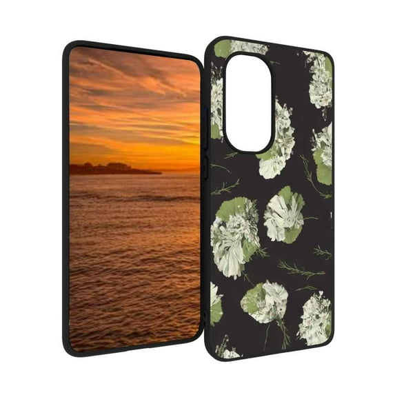 Floral-283 Phone Case, Degined for Motorola Moto Edge 2022 Case Men Women, Flexible Silicone Shockproof Case for Motorola Moto Edge 2022