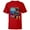 Red, variant on Studios X-Men ’97 Cyclops Optic Blast Action Panels- Short Sleeve T-Shirt for Kids - Customized-White