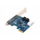 thumbnail image 3 of Tarjeta PCI Express SilverStone EC03S-P USB 3.0 de Doble Puerto, 3 of 5