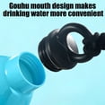 thumbnail image 5 of CaiYueKe Chinese Style Gourd Shaped Water Bottle 28oz Sports Water Bottle for Outdoor Hiking Travel Portable Plastic Bottle for Water Juice Spirits Daily Drinking Decorative Bottle for Home Gift, 5 of 7