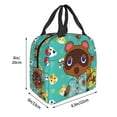 thumbnail image 5 of Animal Crossing Insulated Lunch Bags Thermal Lunch Box Tote Bag Handbag For Office Work School Picnic, 5 of 9