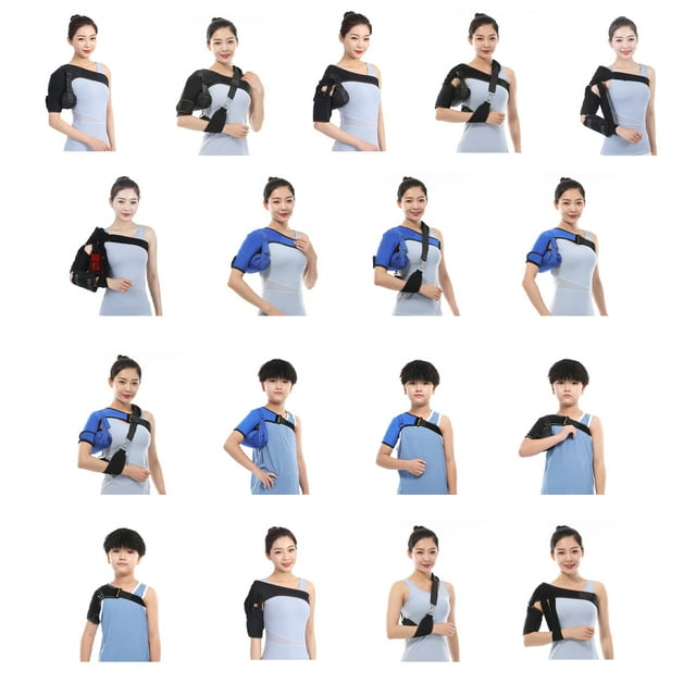 Cloth Shoulder Pad Portable Replacement Free Size Professional Free Size Reusable Washable Adult Children Elastic Joint Brace Support Type 2