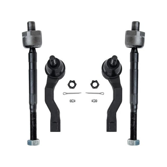 Front Tie Rod Set - Compatible with 2003 - 2009 Nissan 350Z 2004 2005 2006 2007 2008