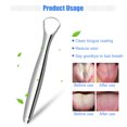 thumbnail image 4 of 2015 Mirror Light Stainless Steel Tongue Cleaner And Scraper, 4 of 8