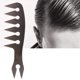 thumbnail image 4 of Peine para peinar el cabello. Peine de púas anchas para cabello liso, ondulado, rizado y teñido. Para uso personal y profesional – Negro, 4 of 5