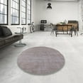 thumbnail image 4 of Ahgly Company Machine Washable Indoor Rectangle Industrial Modern Rosy Pink Area Rugs, 5' x 7', 4 of 7