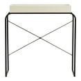 thumbnail image 3 of Furniture of America Basil Tray Top Wood Cream Weave Console Table, 3 of 8