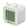 thumbnail image 1 of Ventilador de escritorio con refrigeración por agua helada, aire acondicionado recargable, pequeño, para dormitorio de estudiantes, oficina y exteriores Fivean unisex, 1 of 2