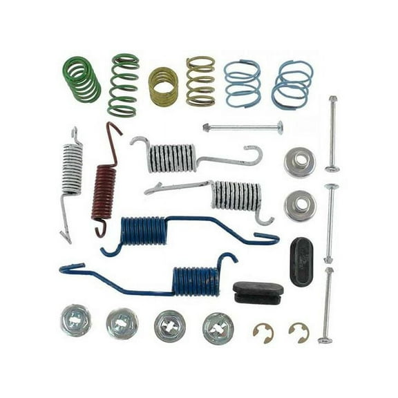 Rear Drum Brake Hardware Kit - Compatible with 1985 - 2002 Chevy Astro 1986 1987 1988 1989 1990 1991 1992 1993 1994 1995 1996 1997 1998 1999 2000 2001