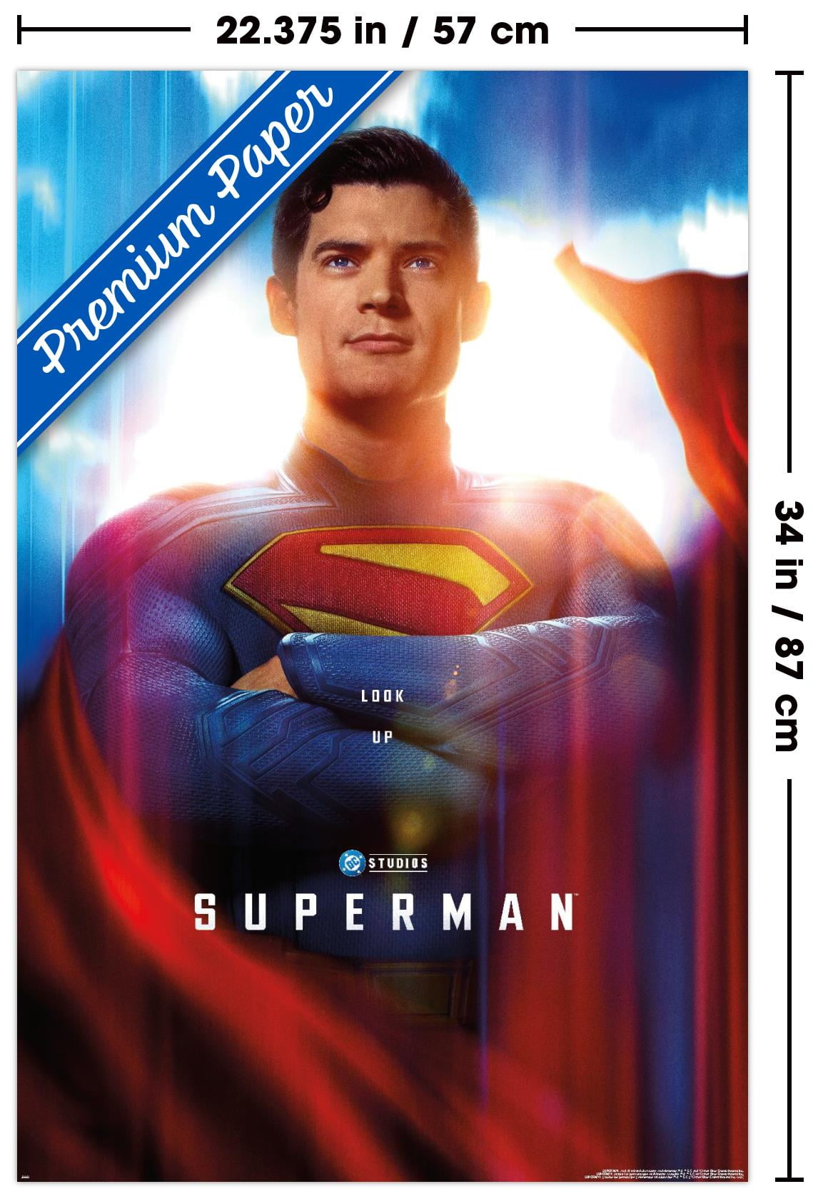 DC Studios Superman (2025) - Close-Up One Sheet Wall Poster