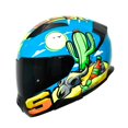 thumbnail image 2 of Casco Moto Integral Shaft 571 Westside Azul Brillante Talla M, 2 of 3